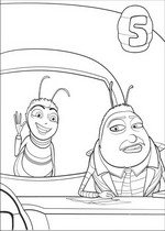 Kids-n-fun | 40 coloring pages of Bee Movie