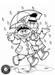 coloring page Bert and Ernie in the rain