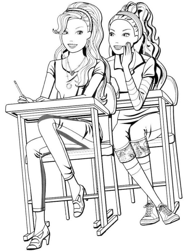 Kids-n-fun.com | Coloring page BFF BFF