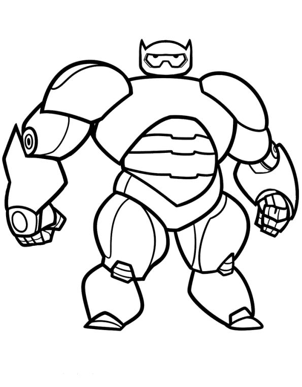 big hero 6 little kid coloring pages - photo #11