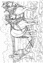 coloring page On the farm