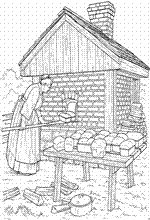 coloring page On the farm