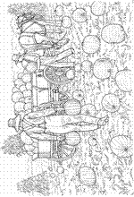 coloring page On the farm