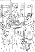 coloring page On the farm