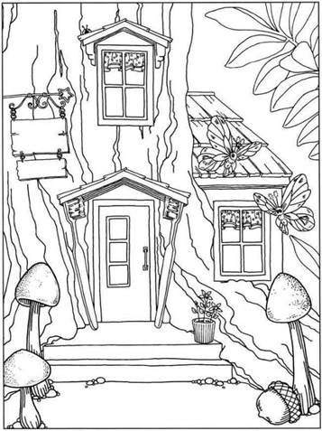 Kids-n-fun.com | 11 coloring pages of Treehouse