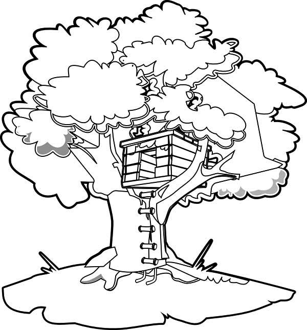 Kids-n-fun.com | 11 coloring pages of Treehouse