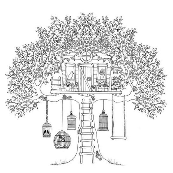 Kids-n-fun.com | 11 coloring pages of Treehouse