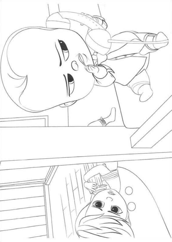 Kids-n-fun.com | 27 coloring pages of Boss baby