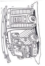 coloring page Fire brigade
