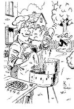 coloring page Fire brigade