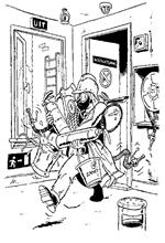 coloring page Fire brigade