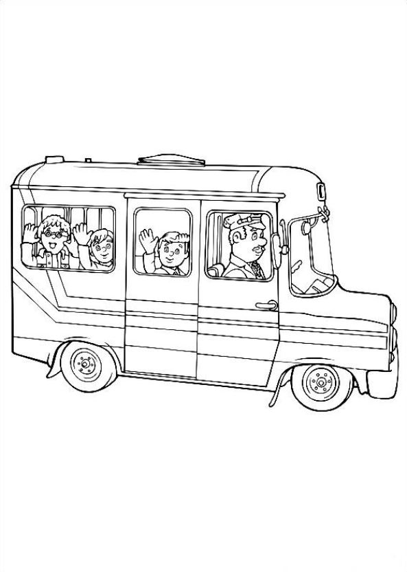Kids-n-fun.com | 38 coloring pages of Fireman Sam