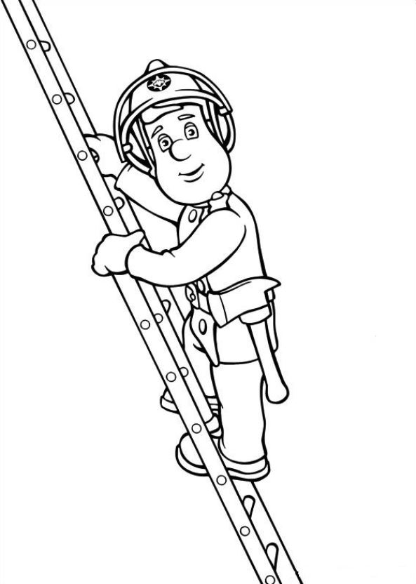 Kids-n-fun.com | 38 coloring pages of Fireman Sam