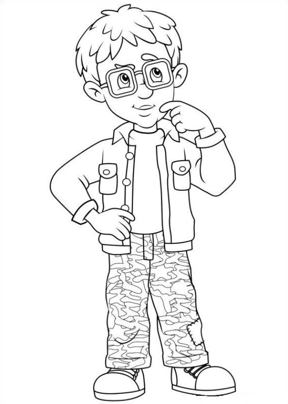 Kids-n-fun.com | 38 coloring pages of Fireman Sam