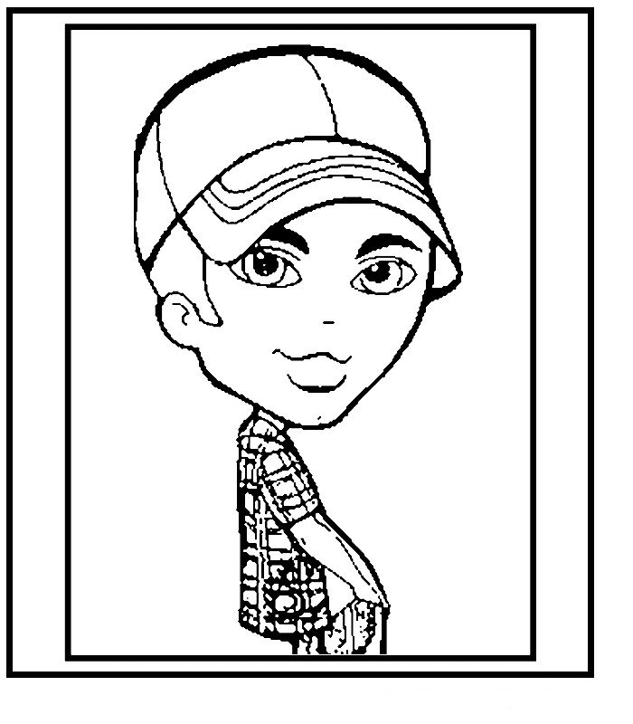 Kids n fun 12 Coloring Pages Of Bratz Boyz