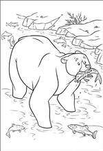 coloring page Brave