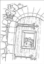 coloring page Brave