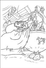 coloring page Brave
