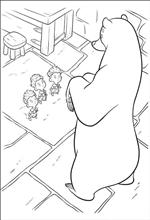 coloring page Brave
