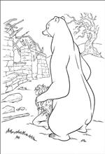 coloring page Brave