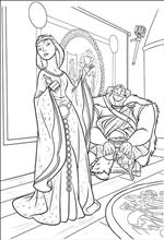 coloring page Brave