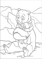 Kids-n-fun | 58 coloring pages of Brother bear 2