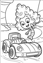 coloring page Bubble Guppies