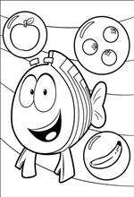 coloring page Bubble Guppies