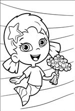 coloring page Bubble Guppies