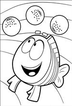 coloring page Bubble Guppies