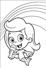 coloring page Bubble Guppies