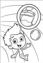 coloring page Bubble Guppies