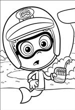 coloring page Bubble Guppies