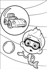 coloring page Bubble Guppies