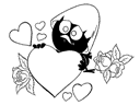 coloring page Calimero