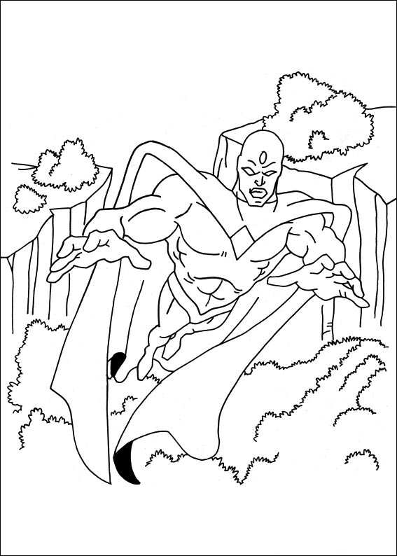 Kids-n-fun.com | 22 coloring pages of Captain America