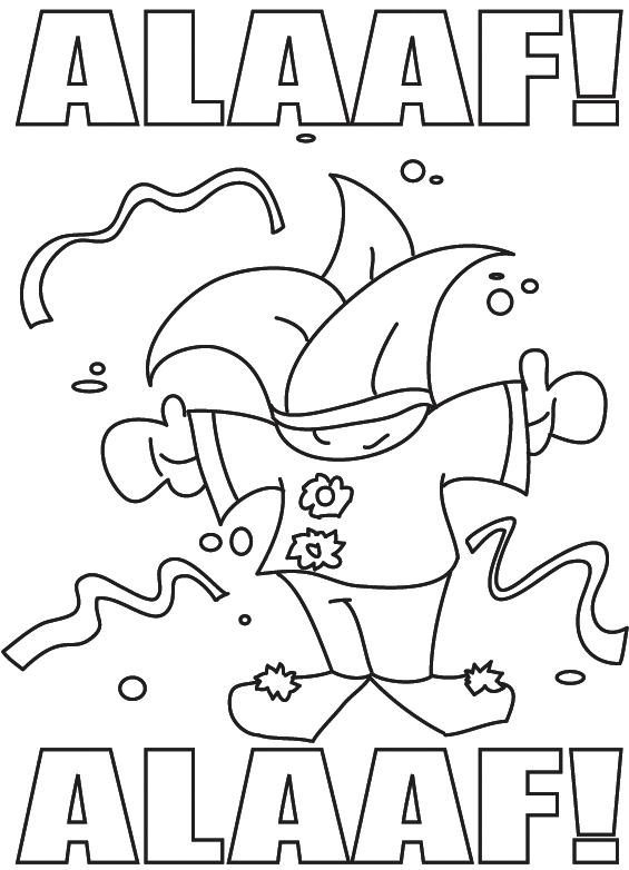 kidsnfun  36 coloring pages of carnival