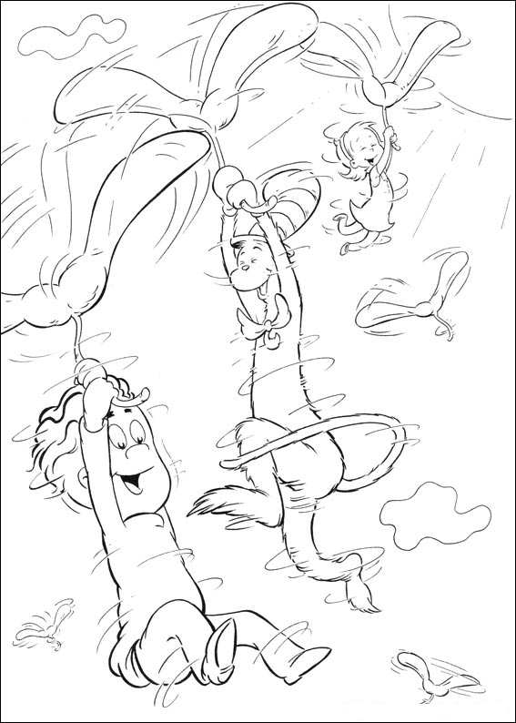 Kids-n-fun.com | 34 coloring pages of Cat in the Hat
