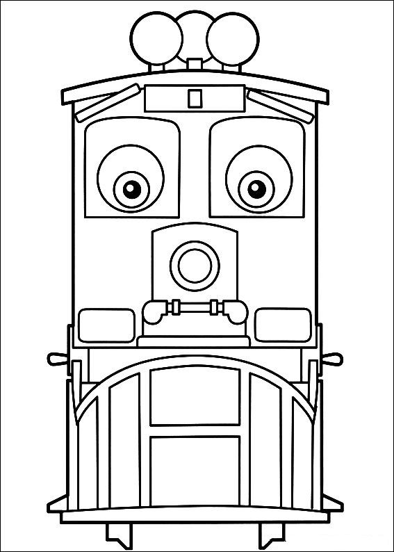 Kids-n-fun.com | 24 coloring pages of Chuggington