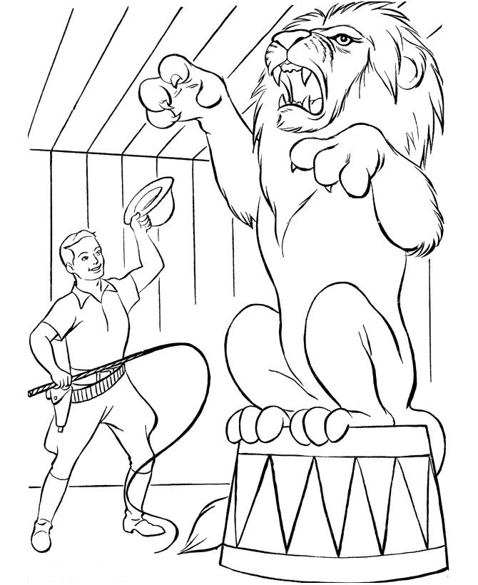Kids-n-fun.com | 39 coloring pages of Circus