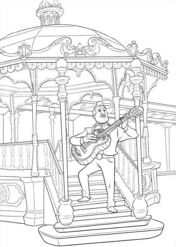 Kids n fun.com   23 coloring pages of Coco
