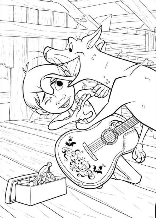 Kids-n-fun.com | 23 coloring pages of Coco