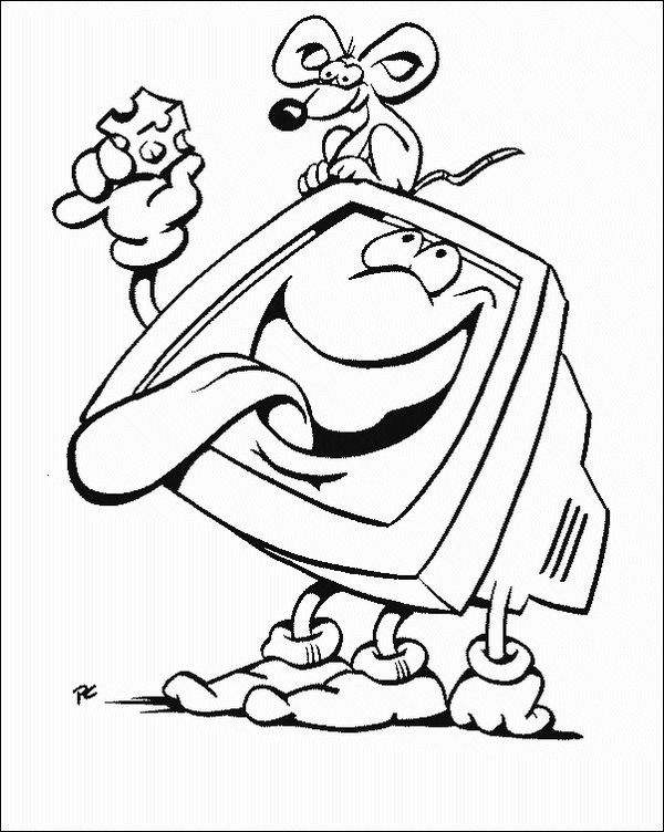 Kids-n-fun.com | 24 coloring pages of Computer