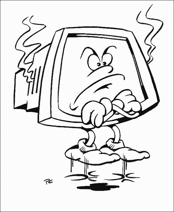 Kids-n-fun.com | 24 coloring pages of Computer