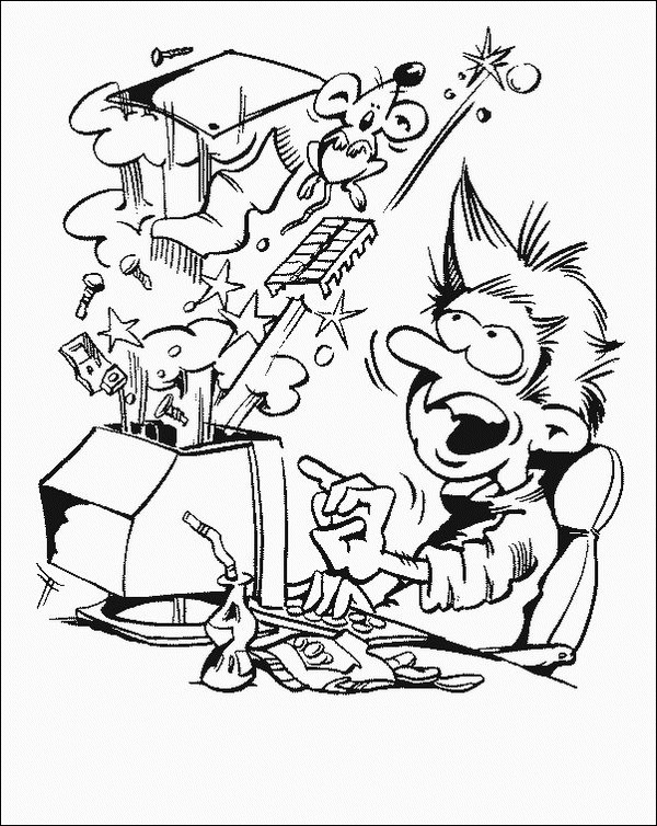 Kids-n-fun.com | 24 coloring pages of Computer