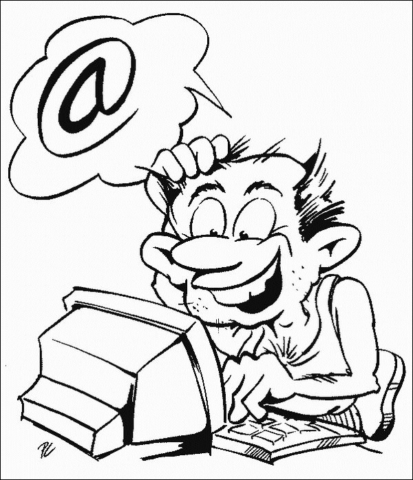 Kids-n-fun.com | 24 coloring pages of Computer