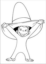 Kids-n-fun | 30 coloring pages of Curious George