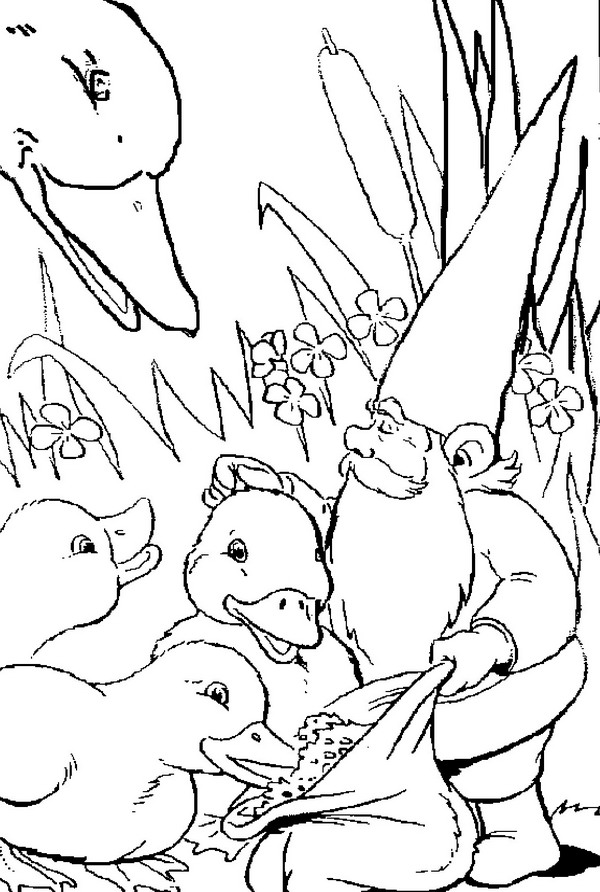 david the gnome coloring pages - photo #22