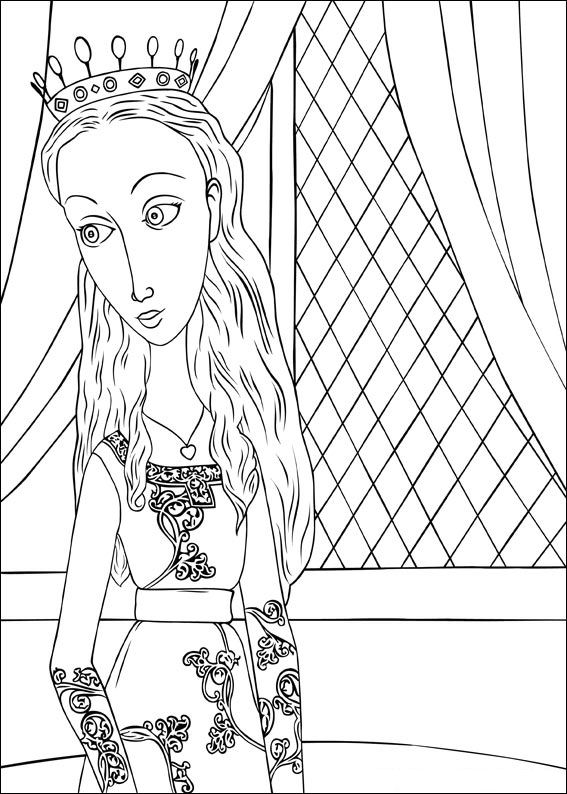 tale of desperoux coloring pages - photo #24