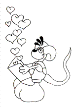 coloring page Diddl